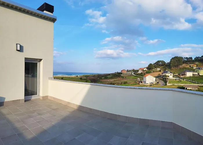 Ag Casa Do Ramon En Playa Con Patio Exterior 아파트 Razo