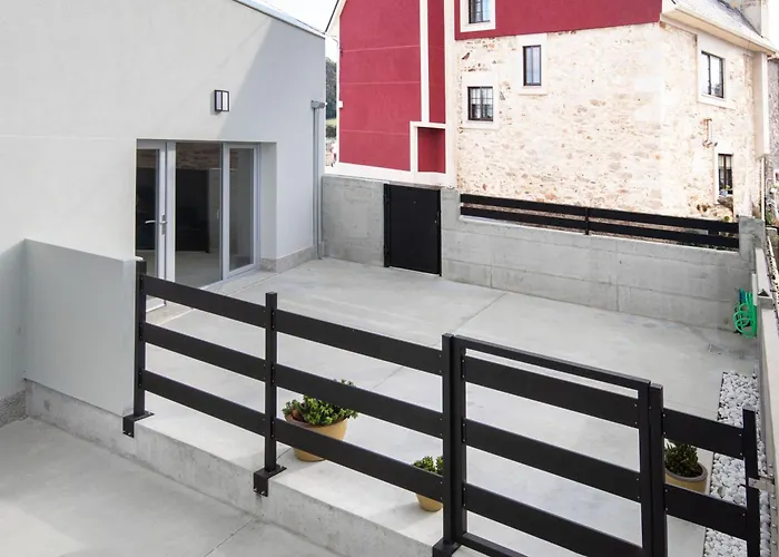 Ag Casa Do Ramon En Playa Con Patio Exterior Razo